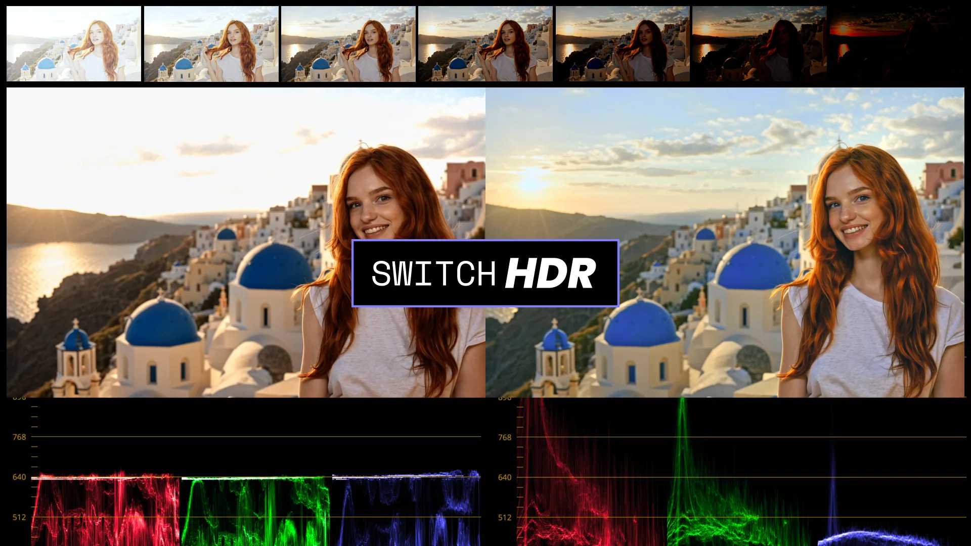 SwitchHDR - 16bit HDR from any video