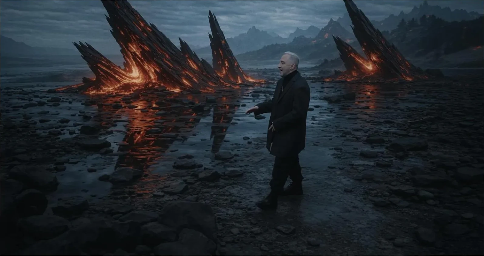 SwitchX background replacement in the Entwined music video