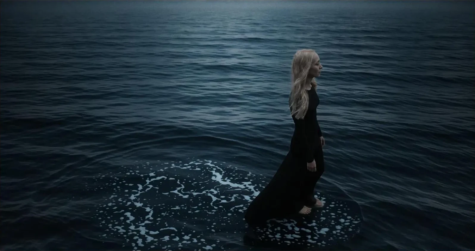 The walking-on-water sequence from Entwined