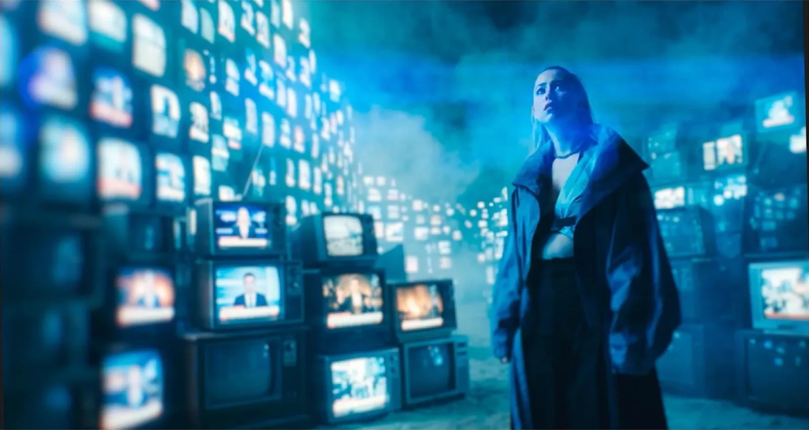 Scene visualised before production with AI tools
